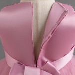 Wedding Dress - Sequins Bow