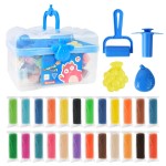 Playdough Kit - 12 Pack Colorful