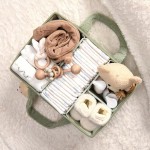 Plush Diaper Storage Bag Supplier - OEM Large Capacity Travel Mom Maternity Bag