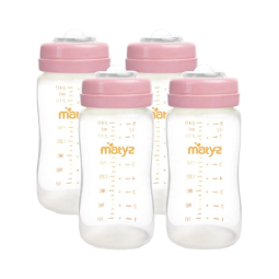 Wide Mouth Storage Bottle Manufacturer - OEM 8oz 240ml Glass Milk Collection