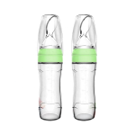 Silicone Baby Spoon Feeder Manufacturer - OEM 2pcs 4oz Manual Squeeze Cartoon