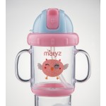 Plastic Baby Straw Cup Supplier - OEM Tritan 240ml with Handle for Kids