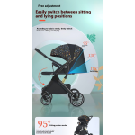 Newborn Baby Stroller Supplier - OEM Two Way Folding Shock Absorption