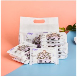 Portable Cotton Wipes Bag Manufacturer - OEM Small Bag with Hand Wipes for Baby