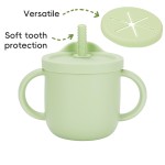 Baby Weaning Set Supplier - OEM Toddler Silicone Suction Bowl Plate Stainless Steel