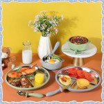 Baby Suction Dishes Manufacturer - OEM Silicone Stainless Steel Feeding Bowl Set