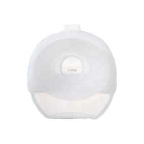 Portable Milk Collector Cups Manufacturer - OEM Wearable Silicone Nipple Shields Apple shaped
