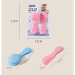 Soft Nylon Hair Brush Set Supplier - Hot Selling Gentle Care for Babies Toddlers