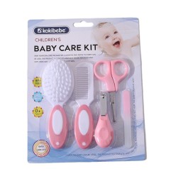 Toddler Nail Clipper Set Manufacturer - Factory Wholesale 5 Piece Dual Color Grooming Kit