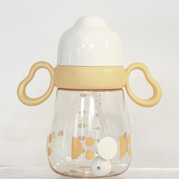 Anti Colic Baby Bottle Supplier - OEM Custom Logo Leakproof PPSU Wide Mouth Bottle