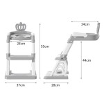 Toddler Step Stools Manufacturer - OEM Cartoon Pattern Stable Foldable Triangular PP