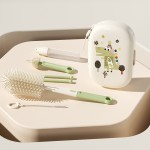 Travel Baby Bottle Brush Set Supplier - OEM Electric Cleaner Silicone Brush Kit