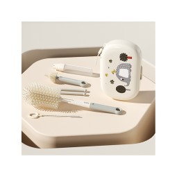 Travel Baby Bottle Brush Set Supplier - OEM Electric Cleaner Silicone Brush Kit