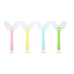 Kids Toothbrush Supplier - OEM Food grade Soft Silicone PP U Shaped Brush Head