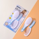Baby Hair Brush and Comb Set Supplier - Factory Wholesale Dual Color Bathing Grooming Kit
