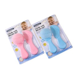 Soft Nylon Hair Brush Set Supplier - Hot Selling Gentle Care for Babies Toddlers