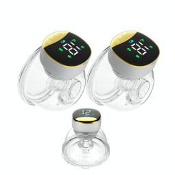 Intelligent Double Electric Breast Pump Supplier - OEM Rechargeable Hands Free Wireless Pump