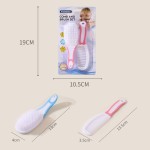 Baby Hair Brush and Comb Set Supplier - Factory Wholesale Dual Color Bathing Grooming Kit