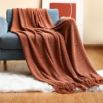 Sofa Blanket - Knitted Acrylic Throw