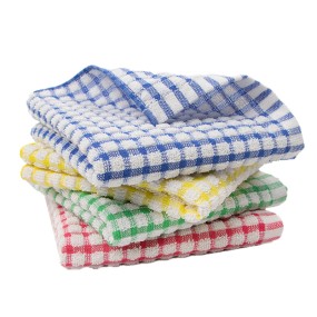 Kitchen Towel - Jacquard Cotton Plaid