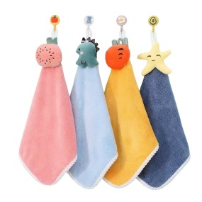 Hand Towel - Cartoon Microfiber Absorbent
