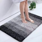 Bath Mat - Anti Slip Polyester Absorbent