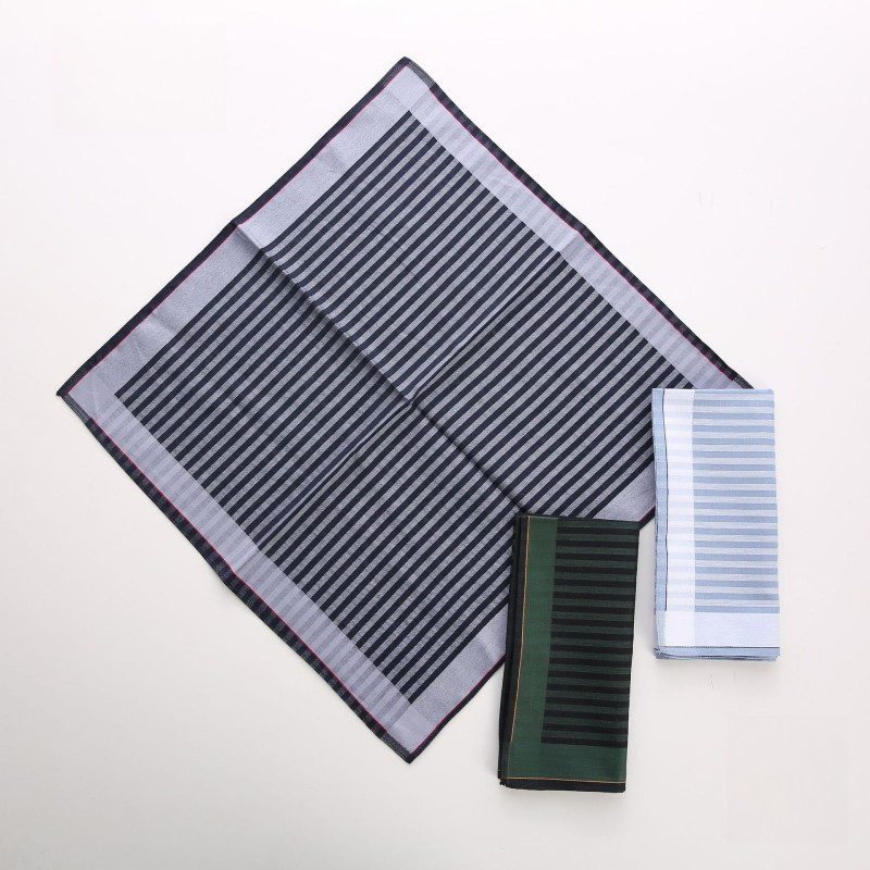 Pocket Square - Men's Dark Business