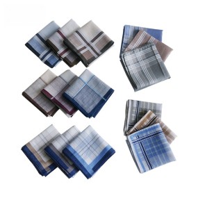 Handkerchief - Cotton Jacquard Printed