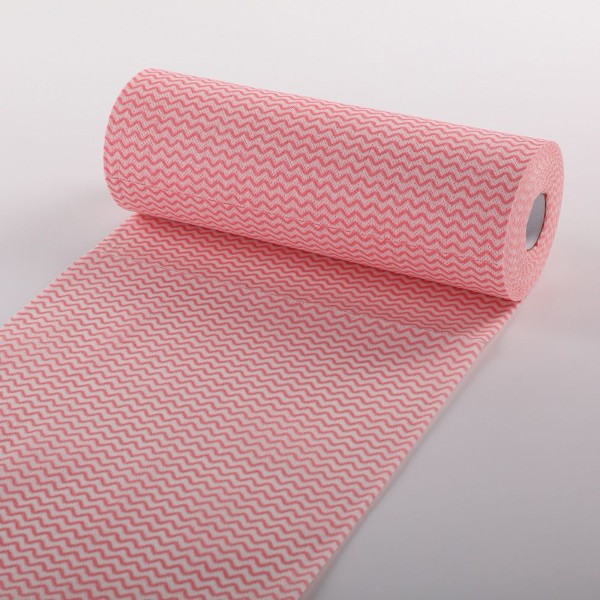 Kitchen Cleaning Cloths Manufacturer - Disposable Non Woven High Cleaning Fiber Roll