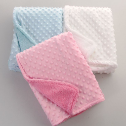 Baby Blanket - Fleece Swaddling Quilt Soft