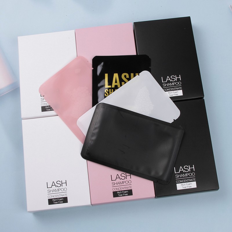 Lash Shampoo Concentrate Rose Eyelash Extension Shampoo Pack Natural Foaming Cleanser Bottled Cleansing