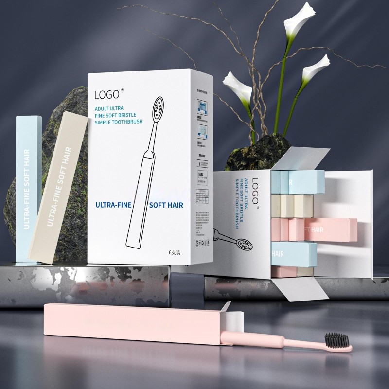 Dental Care Paper Boxes Packaging Toothpaste Floss Toothbrush Mouthwash & Whitening Strips Boxes