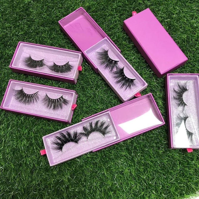 Biodegradable Vegan Eyelashes Biodegradable Material Vegan Organic Strip Lashes 25mm Biodegradable Lash Trays