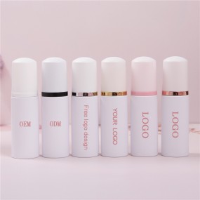 Eyelash Extension Foam Cleanser Shampoo & Brush Lash Foaming Wash Cleaner to Remove Makeup Residue & Mascara