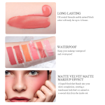 OEM Liquid Blush Trim Lasting Matte Blush Lotion Watercolor Makeup Lip Gloss