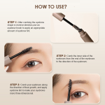 Hybrid Liquid Tint for Brow & Lashes Medium Brown |Long Lasting Spot Coloring for Brow