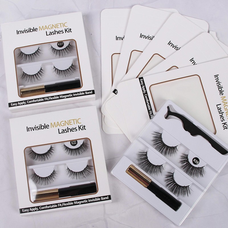 Premium Invisible Magnetic Eyelashes Magnet Invisible Eyelash Box Magnetic Eyelashes