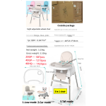 Baby Dining Chair Supplier - OEM Portable Feeding High Sitting Safety Booster Seat