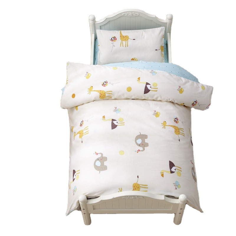 Baby Bedsheets Set Manufacturer - Crib Toddler Girl Cotton 100% Newborn Bedding Set