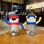 Baby Sippy Bottle Manufacturer - Feeding Training Cup With Straw Collapsible Biodegradable