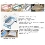 Baby Bath Tub Set Supplier - Pour Bebe Foldable Silicone Soft Plastic Cover Bathtub