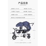 Double Baby Stroller Manufacturer - Hot Sale Good Quality Two Models Easy Foldable