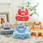 Baby Pouf Set Manufacturer - Cute Convertible Armchair Inflatable Cartoon Pink Sofa