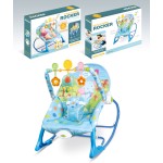 Baby Rocker Chair Manufacturer - Guangdong Color Red Soft Sleeper Design Manual Swing