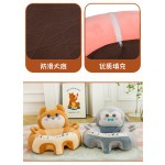 Baby Pouf Set Manufacturer - Cute Convertible Armchair Inflatable Cartoon Pink Sofa