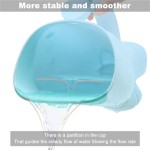Baby Shampoo Rinse Cup Supplier - Newborn Bath Shower Cups Waterfall Toddler Visor