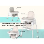 Baby High Chair Manufacturer - OEM Sillas Para Bebe 3 in 1 Portable Plastic with Tray
