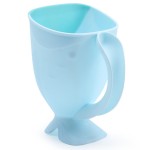 Baby Shampoo Rinse Cup Supplier - Newborn Bath Shower Cups Waterfall Toddler Visor