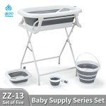 Bathtub Stand Supplier - Newborn Dog Black Gold Free Standing Foot Legs Pad