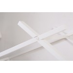 Baby Wood Crib Manufacturer - New Design Sleeping Crib Movable Cradle Solid Safety